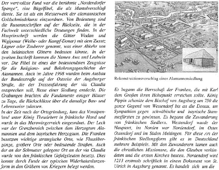 Geschichte von Nordendorf
